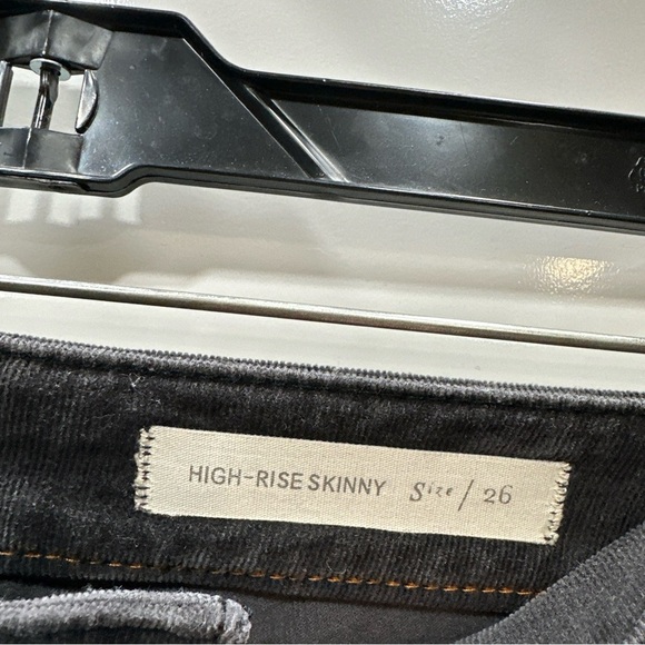 Pilcro And The Letterpress, High Rise Skinny Corduroy Women’s Pants 26 Antro - Picture 5 of 11